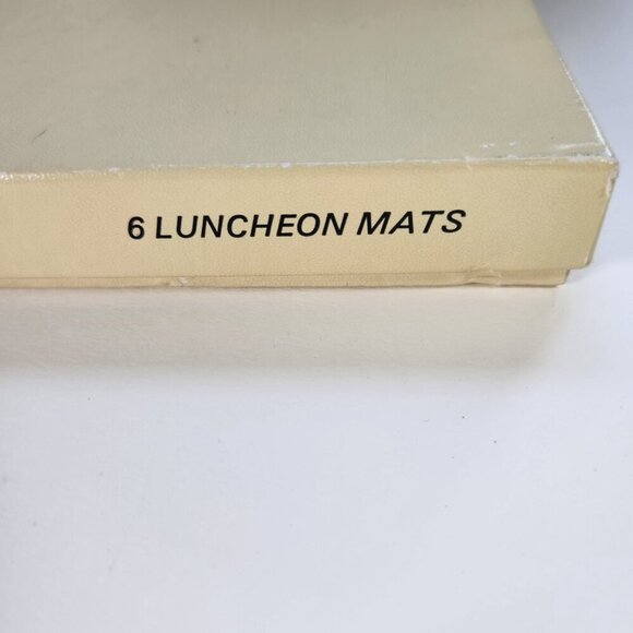 Jason Luncheon Mats Victoria Vancouver Island Set of 6 Original Box - Picture 10 of 12